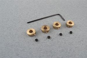 Collets w/allen key 8G (pk4)